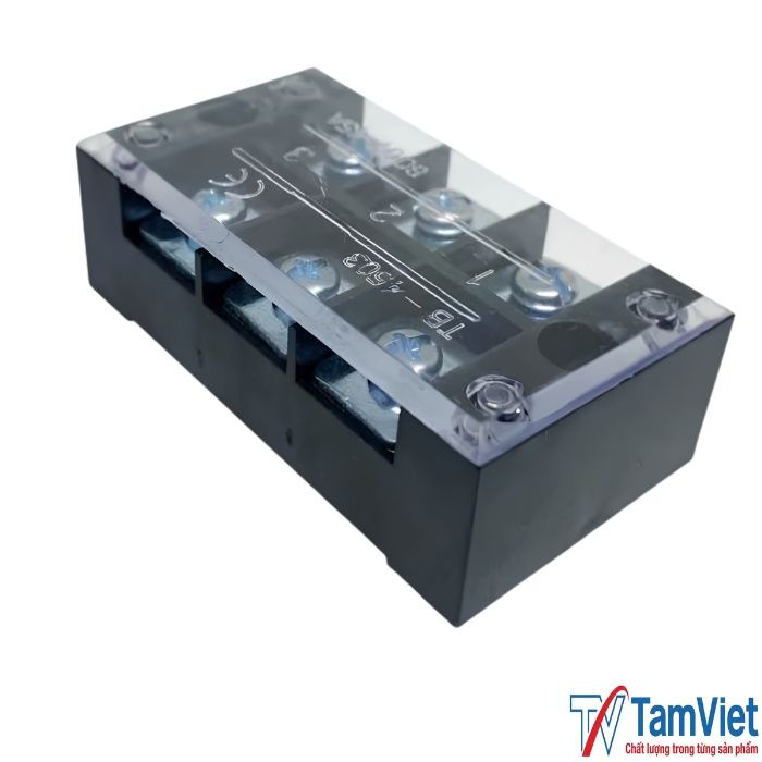 cau-dau-dien-3-cuc-45a-600v-1 (1) Cầu đấu điện 3 cực 45A 600V giúp đấu nối dây dẫn an toàn, chịu tải cao và vận hành ổn định trong hệ thống điện công nghiệp.