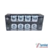 Cầu đấu điện 4 cực 45A 600V giúp đấu nối dây dẫn chắc chắn, chịu tải cao và vận hành ổn định trong hệ thống điện công nghiệp.