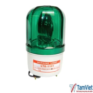 Đèn quay cảnh báo 220V không còi phát tín hiệu ánh sáng xoay nổi bật giúp tăng hiệu quả cảnh báo an toàn trong môi trường công nghiệp.