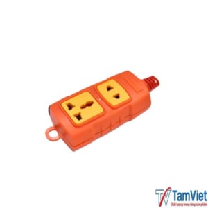 Ổ cắm chịu tải 30A thiết kế chắc chắn, phù hợp cho các thiết bị điện công suất cao.
