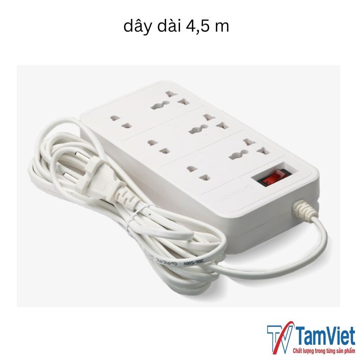 o-cam-dien-6-lo-2500w-5 Ổ cắm điện 6 lỗ công suất 2500W, thiết kế an toàn, tiện dụng, chịu tải ổn định cho nhiều thiết bị điện dân dụng.