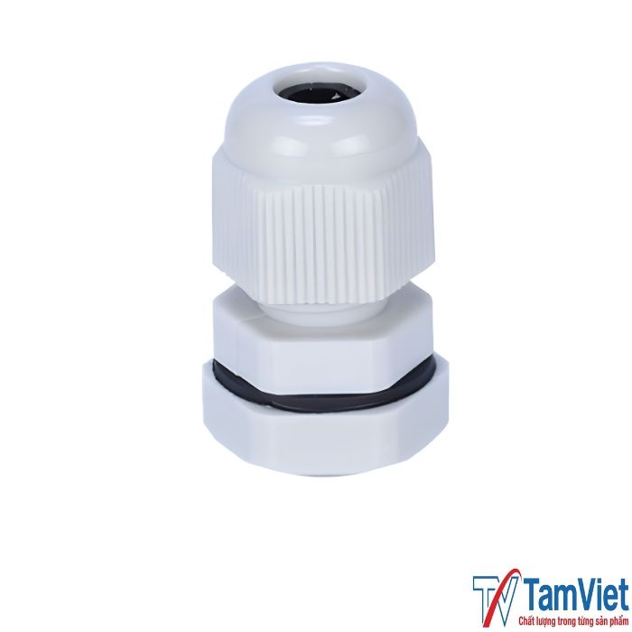 oc-siet-cap-nhua-pg7-4 Ốc siết cáp nhựa PG7 giúp cố định dây điện chắc chắn, chống bụi và bảo vệ dây cáp trong hệ thống điện công nghiệp