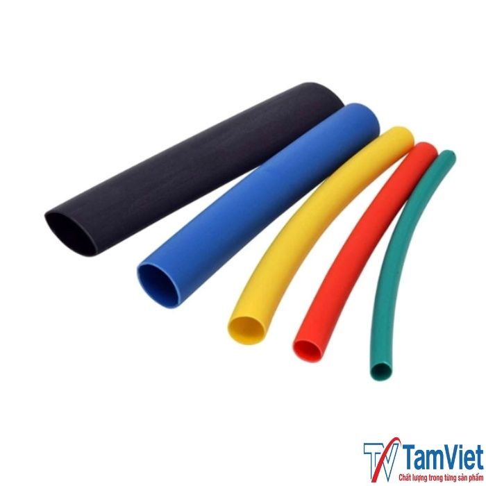ong-gen-co-nhiet-phi-12mm-4 Ống gen co nhiệt phi 12mm màu đen làm từ Polyolefin, điện áp định mức 600V, dùng để bảo vệ dây điện và mối nối trong hệ thống điện.