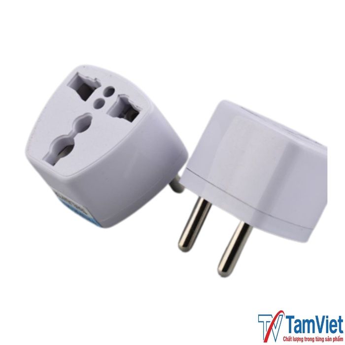 phich-cam-3-chau-sang-2-chau-5 Phích cắm điện chuyển đổi từ 3 chấu sang 2 chấu dùng cho thiết bị điện gia đình và văn phòng.
